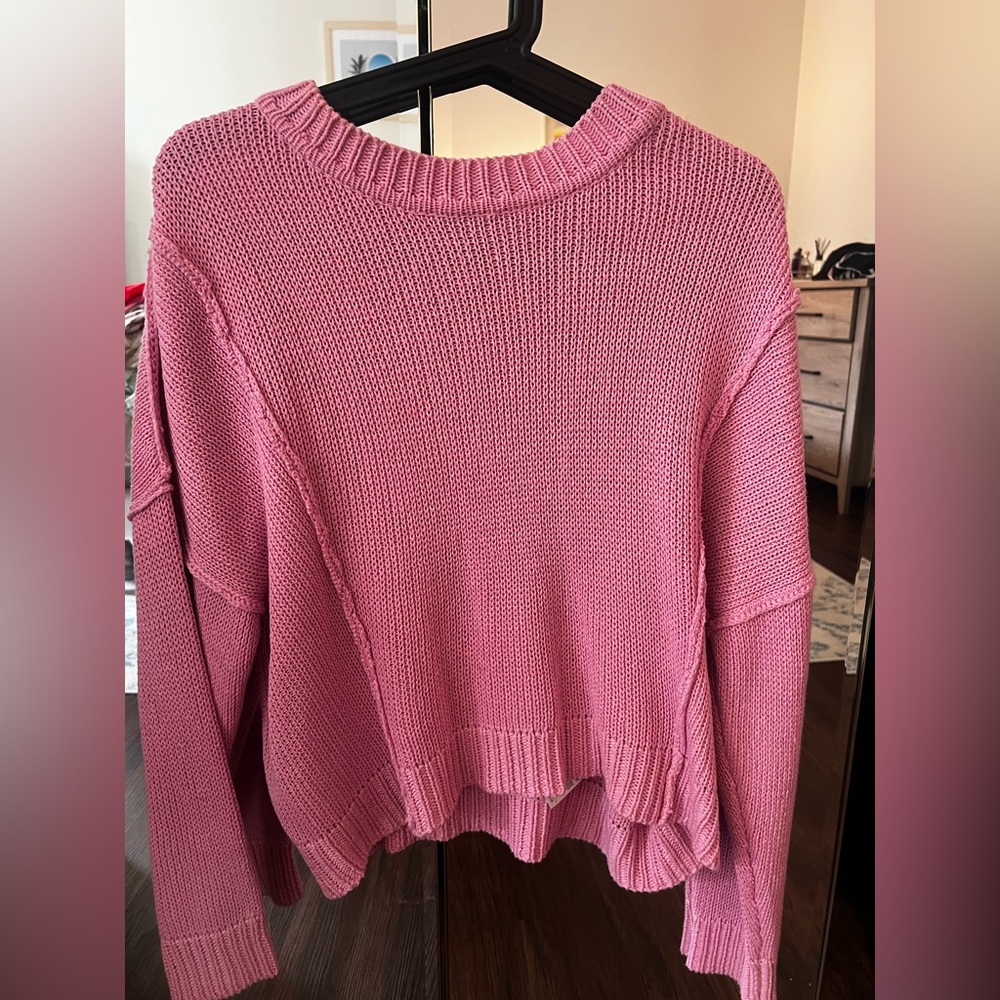 PINK SWEATER